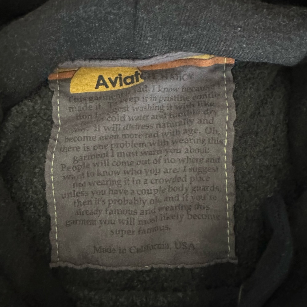 Aviator Nation cropped hoodie - Picture 4 of 5